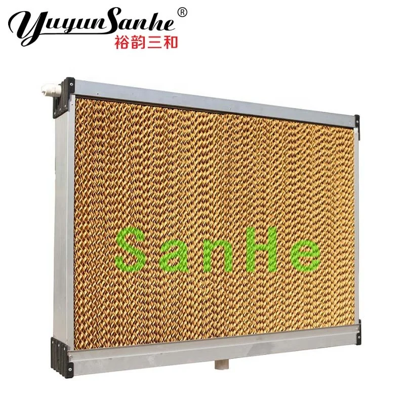 Aluminum Frame Cooling Pad for Swine Farm Poultry Farm Cooling System