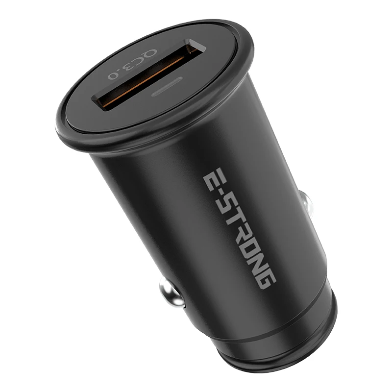 Cigarette Lighter Charger Mini USB Car Adapter Quick Charge Dual Port Car Charger for Mobile Phone