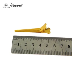 INGRID 50PCS Alligator Hair Clip Crocodile Clips Styling Tools Salon Color Cutting Extension Care tool Flat Metal Hair Clips