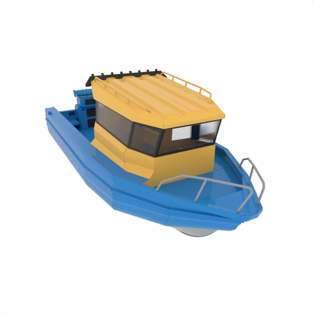 Hot Sale Boat Family Use fishing vessel 7.5m/25ft Speed Jet Craft with Walk Around Aluminum Fishing Boat