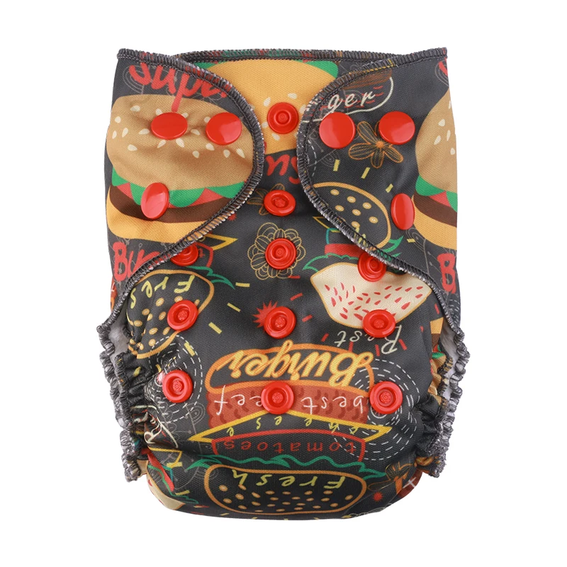 Eco-friendly Cheap Newborn Cloth Nappies Washable Custom Wholesale Reusable Baby Cloth Diaper