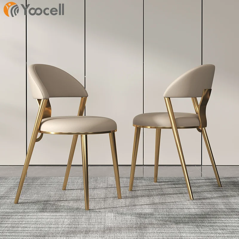 Новая домашняя мебель Yoocell стул для кухни ресторана мягкие бархатные обеденные стулья современные роскошные обеденного
