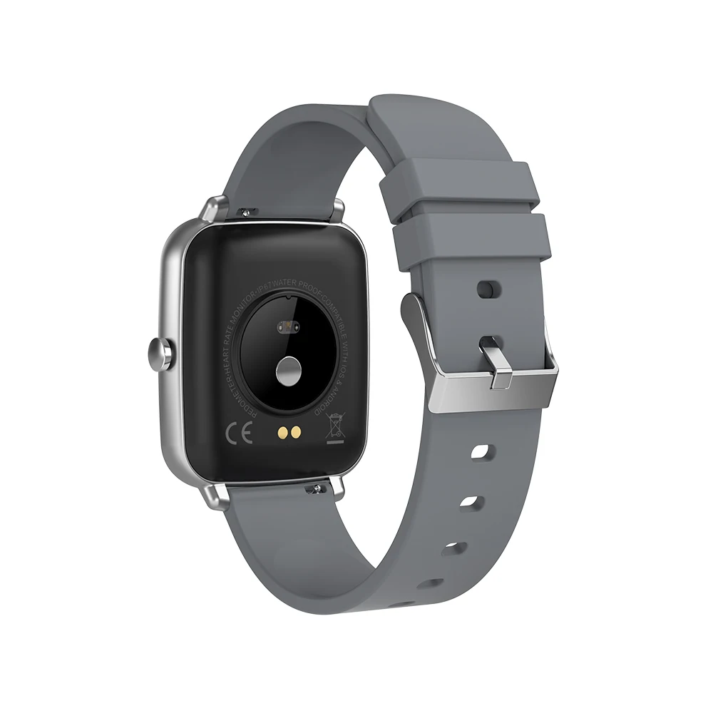 SMA Smart Care Luxury Metal Case F2T Sports Smart Watch Body Temperature Health Men Women Smartwatch