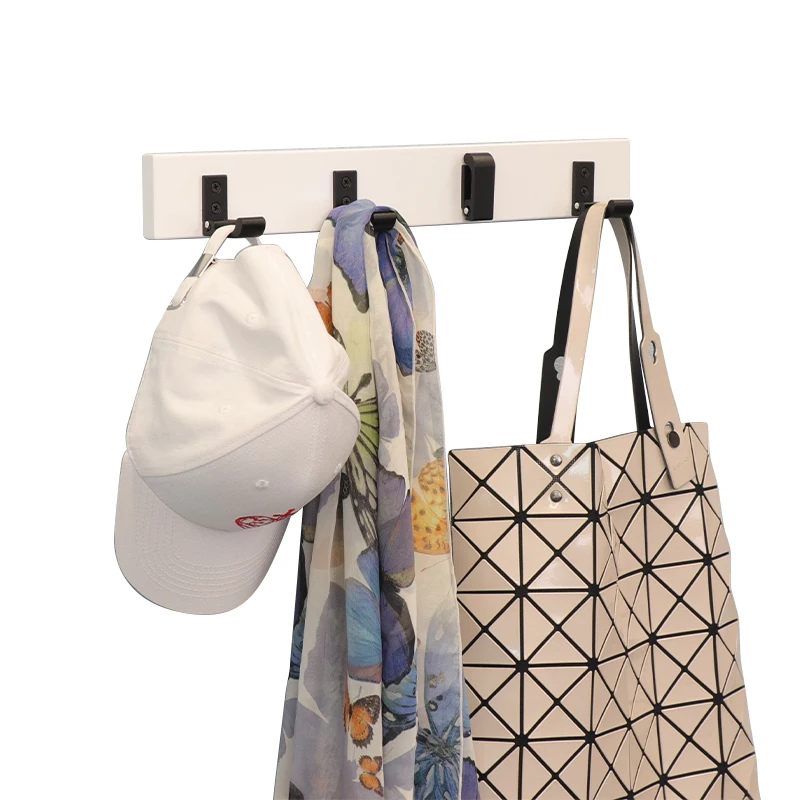 Best Price Creative Living Room Decoration Wall Mounted Metal Wooden Plate Foldable Hanger Clothes Coat Racks Hooks