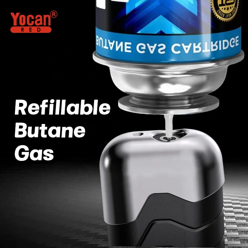 Yocan Red Culinary Butane Gas Flame Jet Kitchen Dessert Cooking Creme Brulee Torch Lighter