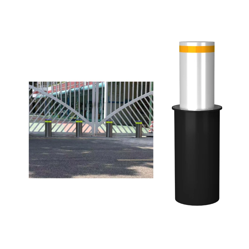 Heavy Duty 219mm Electric Parking Bollard with Anti-Ram Raid for Parking, Traffic Control, and Safety