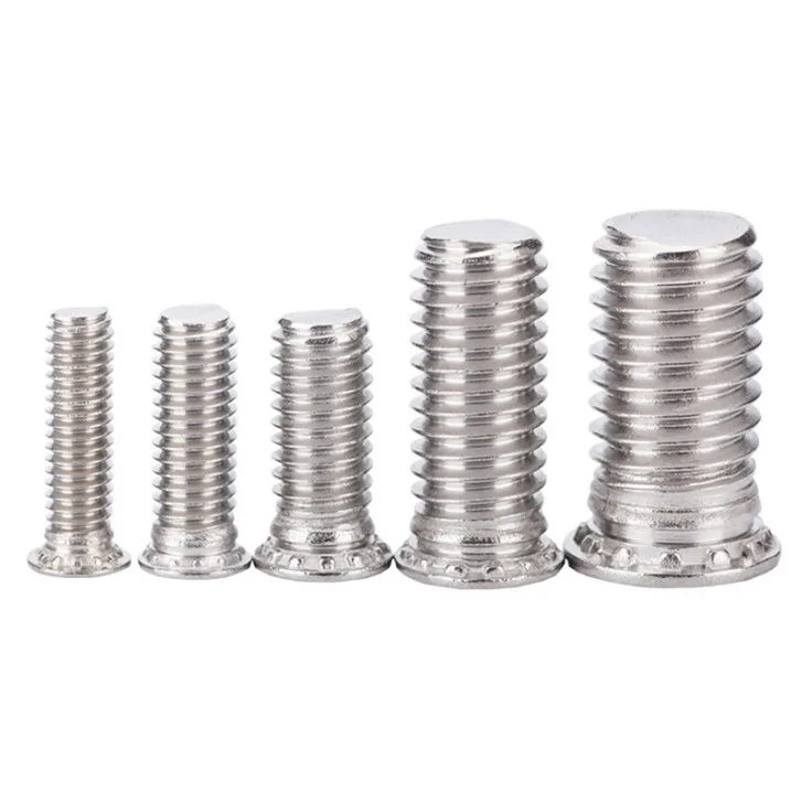 Manufacturer M3 M6 M8 M10 Flush Head Self Clinching Studs Pressure Riveting Screw Clinching Screw