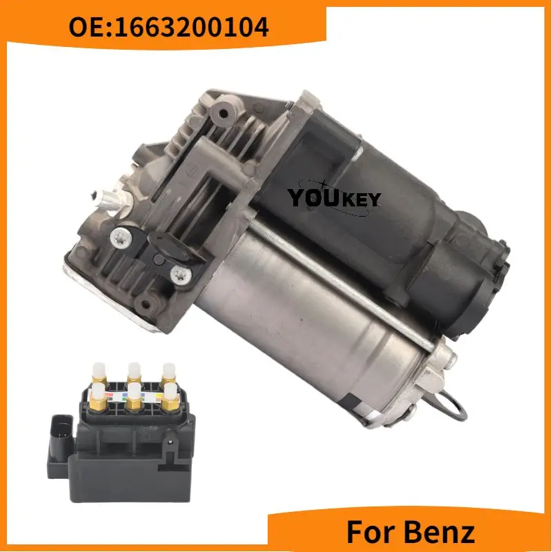 For Mercedes-Benz GLS X166 Compressor air suspension A1663200104