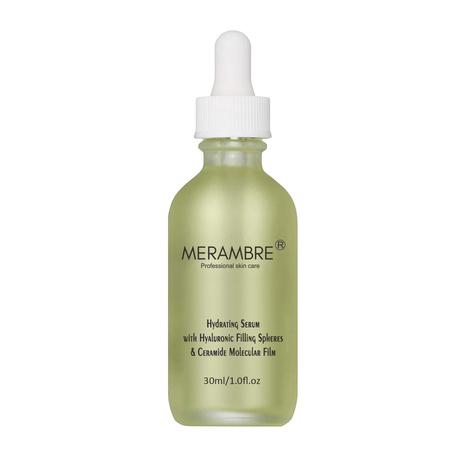 OEM ODM Фирменная торговая марка Органическая натуральная Восстанавливающая увлажняющая интенсивная сияющая керамическая сыворотка с гиалуроновой кислотой Сыворотка для лица