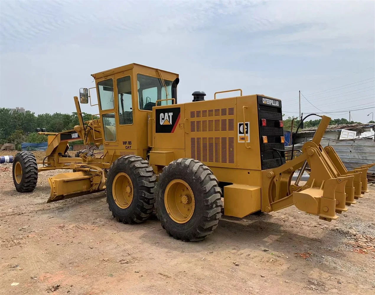cat 140h grader secondhand motor grader caterpillar 140h 140k 140g road grader made in Japan with low working hours