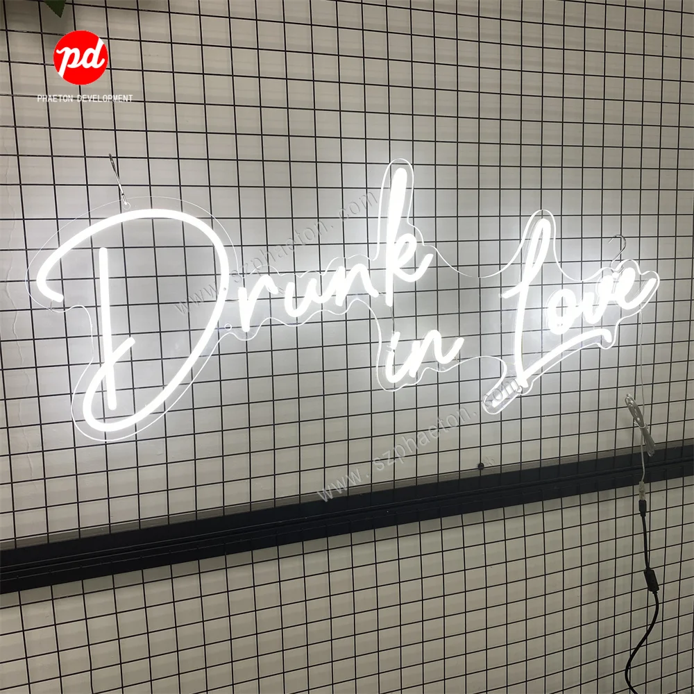 Custom Trending Party Supplies Drunk in Love / It Was Always You / All You Need is Love Led Neon Signs for Wedding Decorations