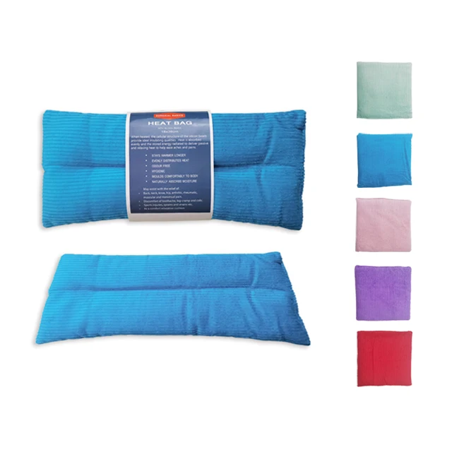 High quality microwavable wheat bag pillow heat pad hot cold pack reusable heat pack