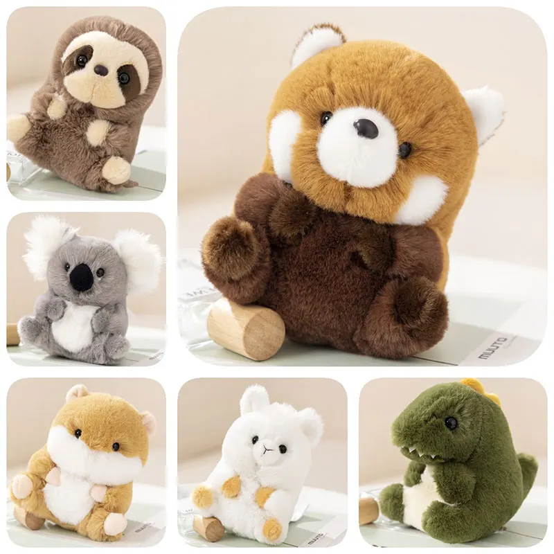 Cute and Adjustable Sloth Hamster Koala Plush Toys Ideal for Children Perfect Gifts Interactive soft stuffed Animal Toys
