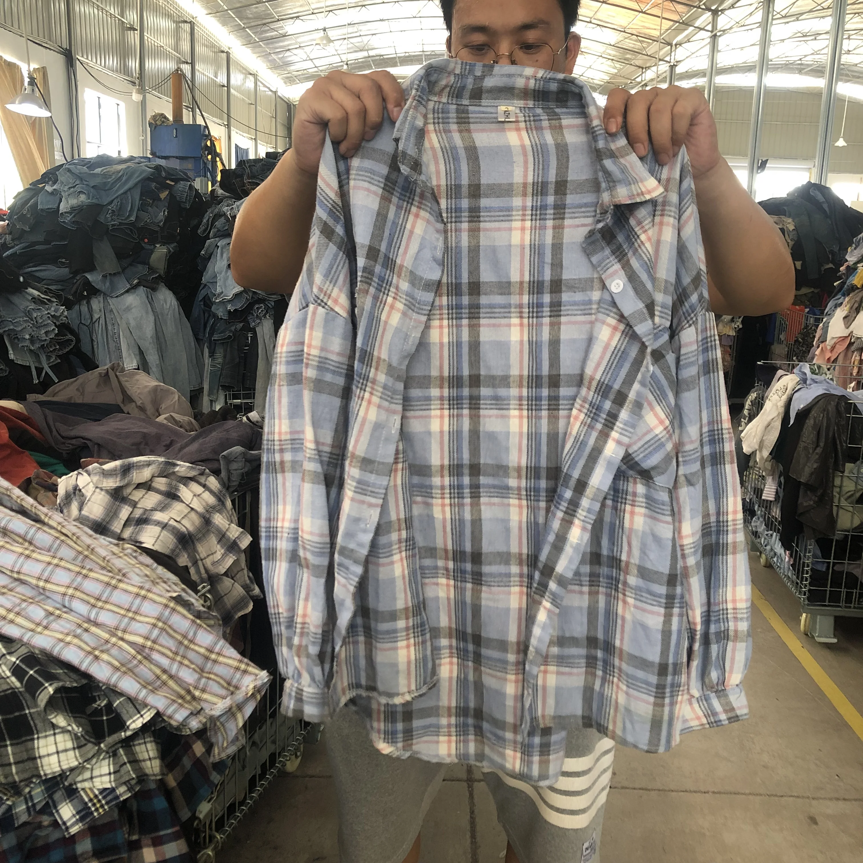 Vintage Korean used clothing bales second hand brand clothes original