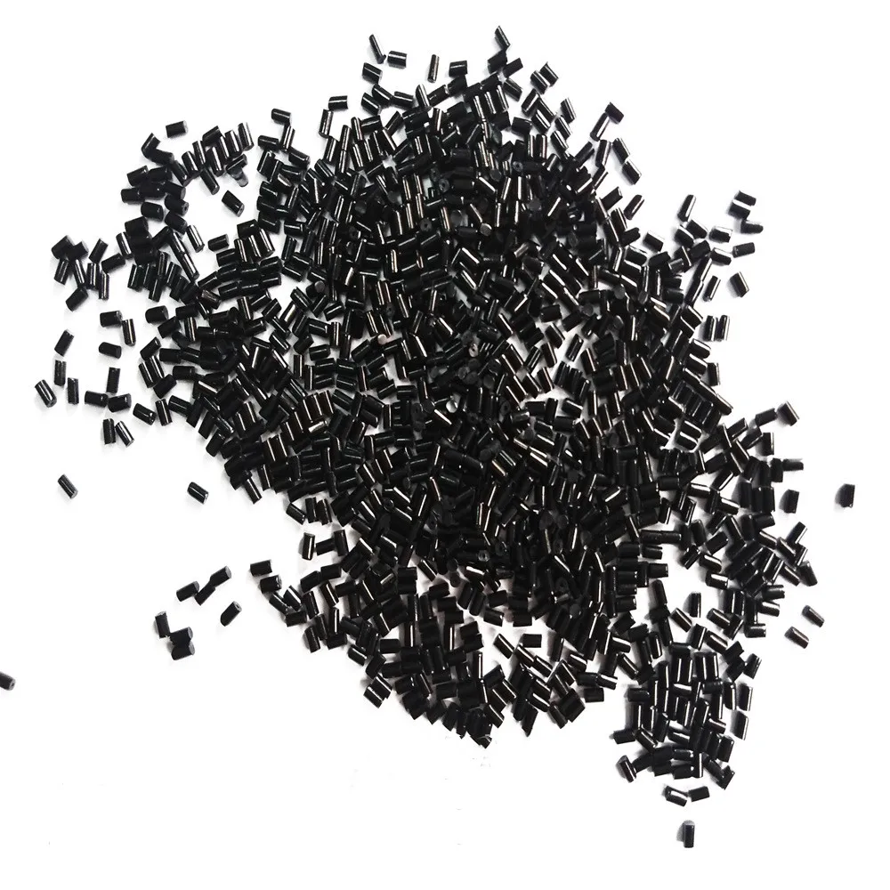 High purity good dispersion Black masterbatch 45% carbon black for shopping bags