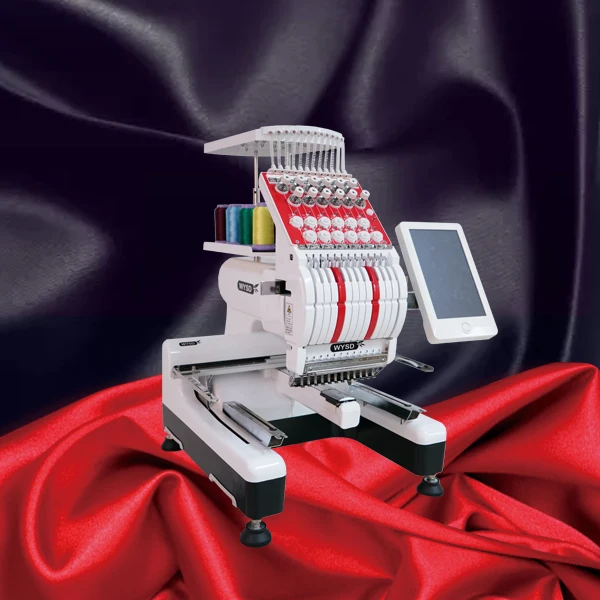 
hot price Cap home embroidery machine with Dahao embroidery machine software 
