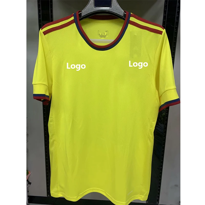 
2021 New design thai quality Colombia national team soccer jersey 