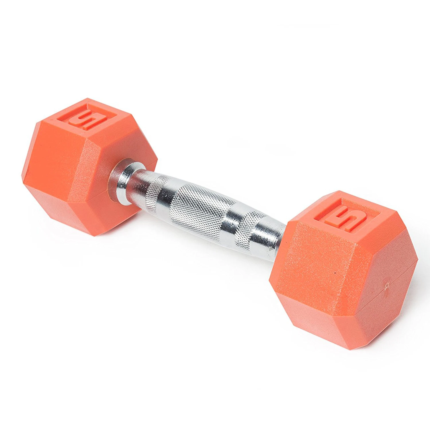 Colorful Fitness Gym Basic Equipment Rubber Coated Hex Dumbbell Set Opp Bag Muscle up Training / OEM 60 Days