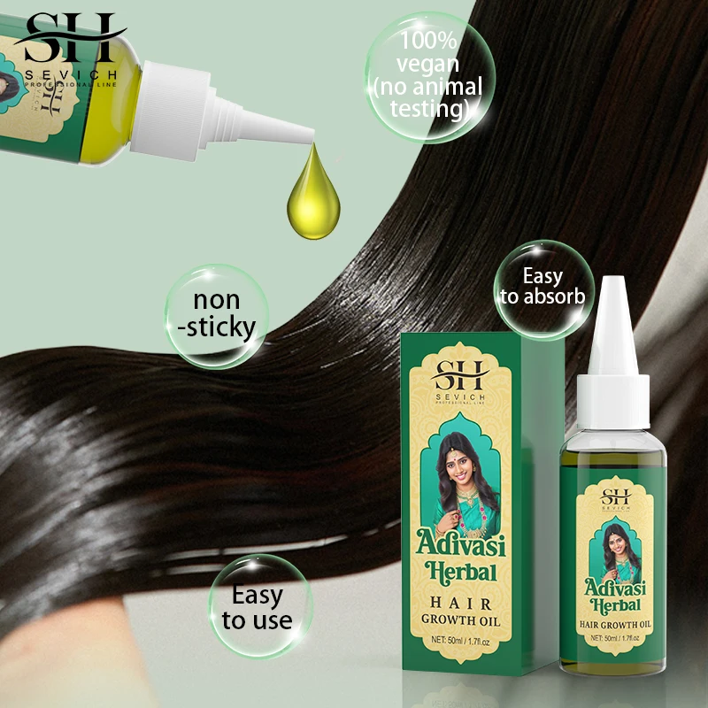 Wholesale Hair Growth Oil Effectively Restorative Anti Loss Adivasi Herbal Hair Growing Oil Regrowth Treatments