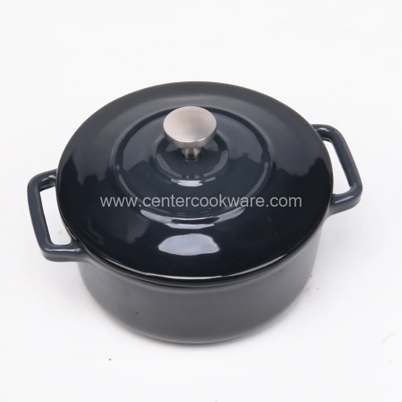 Cast Iron mini casserole dutch oven for baking use mini serving pot