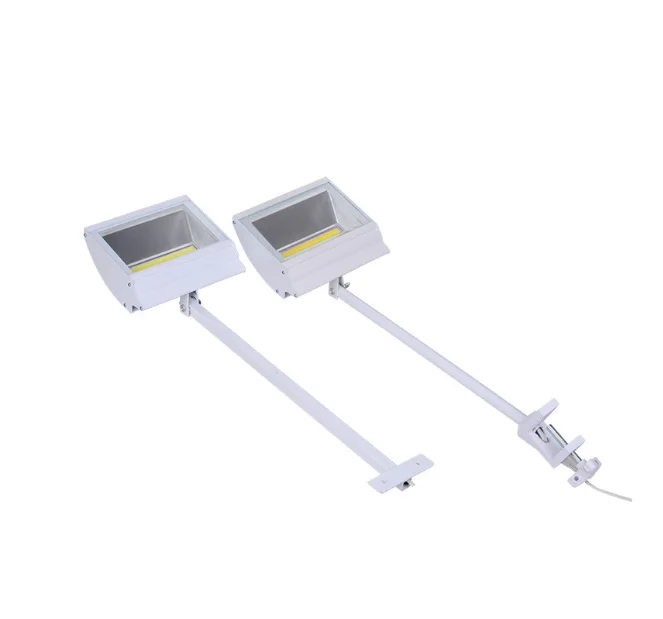 70W Dimmable LED Exhibition Spotlight COB Highlight Background Wall Floodlight AC 220-260V Long Arm Clip-On Exhibition Lighting