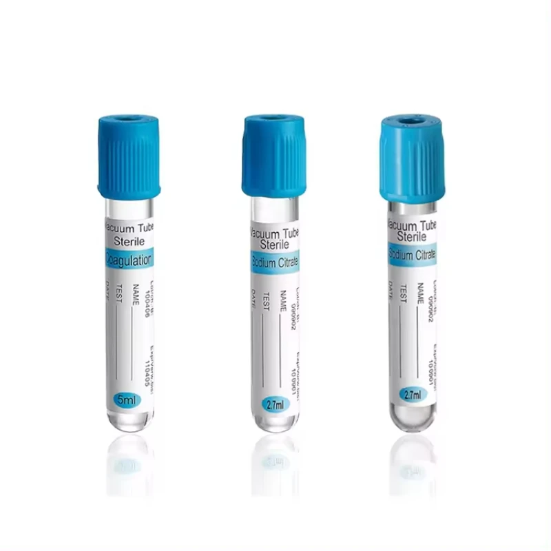 Factory direct Sale sterile gel clot activator SST vacuum blood sample collection tube for hospital