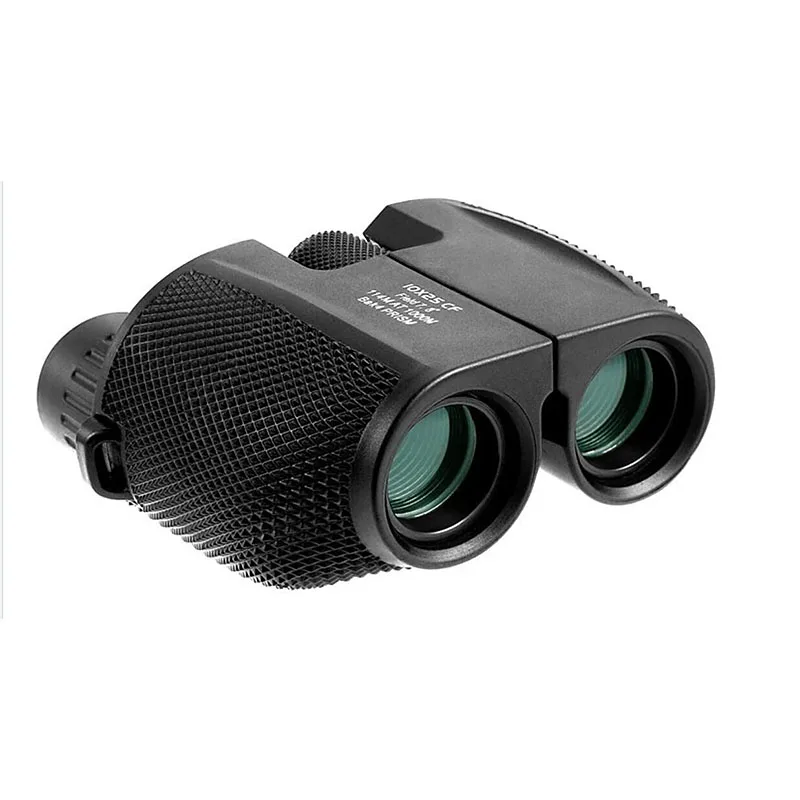 Binoculars 10X25 BAK4 Prism High Powered Zoom Binoculars Portable Hunting Telescope Pocket Scope For Sports