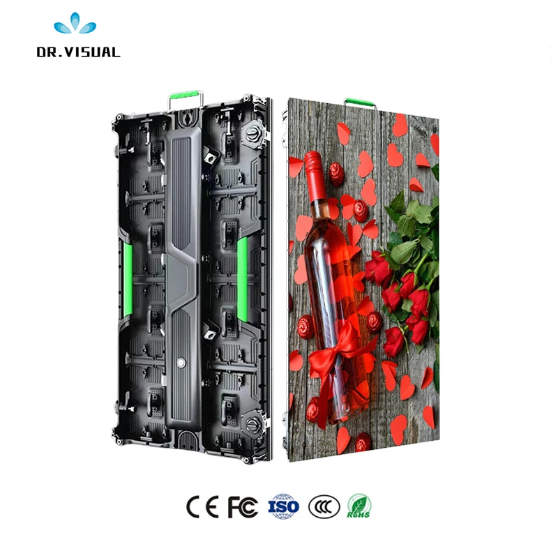 DR VISUAL Lightweight Design P2 P3 P2.97 P3.91 rental led display Pixel Protection Design giant screen 2.6 pitch virtual set