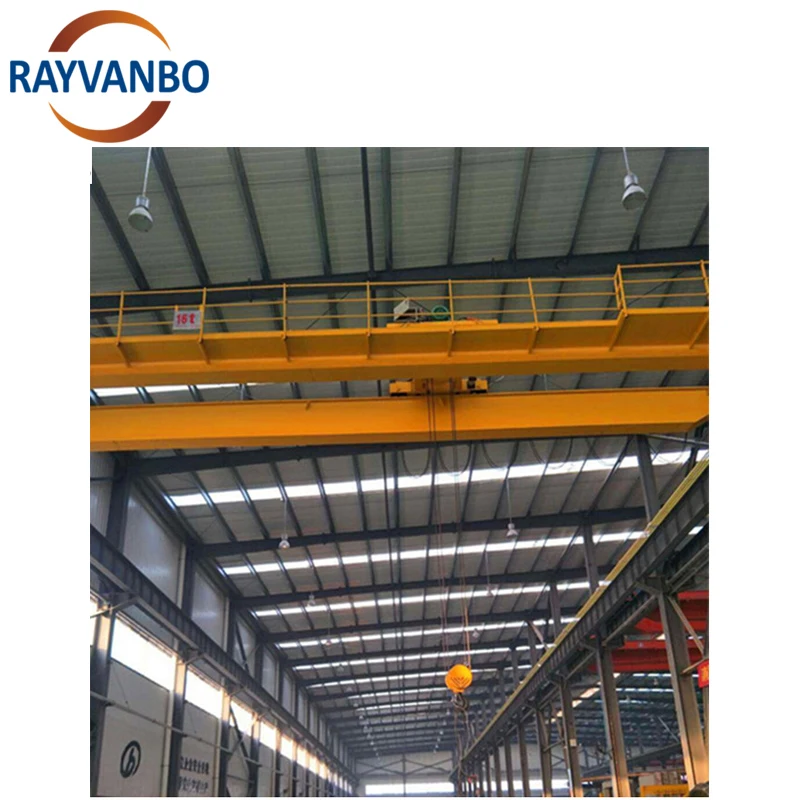 Workshop Roof Traveling European Type 5t 10t 15t 20t Electric Single or Double Girder Overhead bridge crane for Lifting