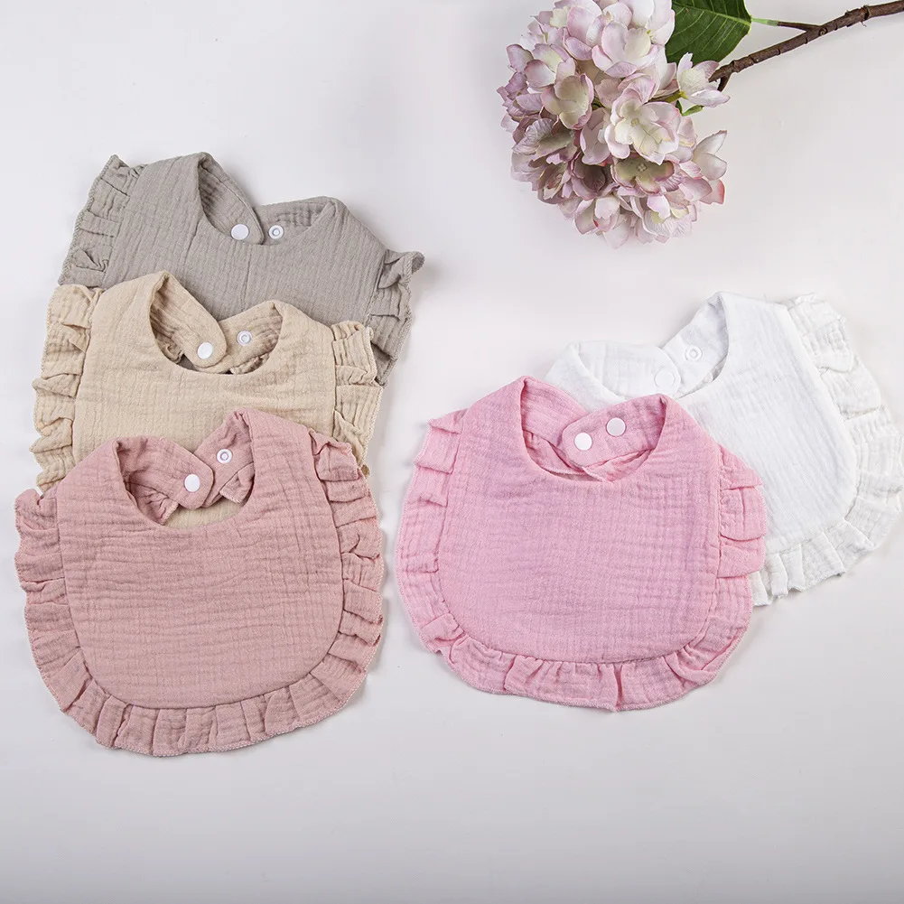 Wholesale Muslin Bibs For Babies Cotton Toddle Baby Bibs Cotton Monogrammed Bibs For Baby