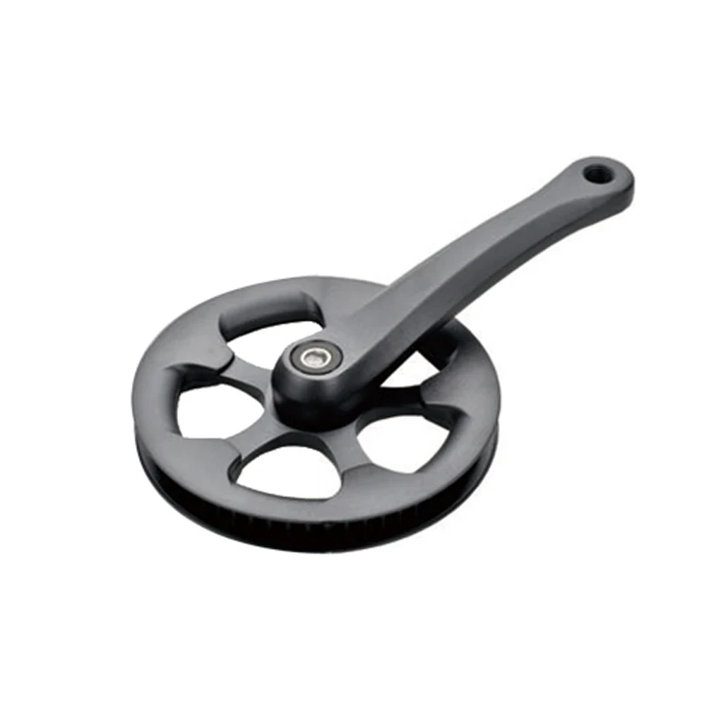 Electric bicycle rubber pulley chainwheel pulley belt drive bikes