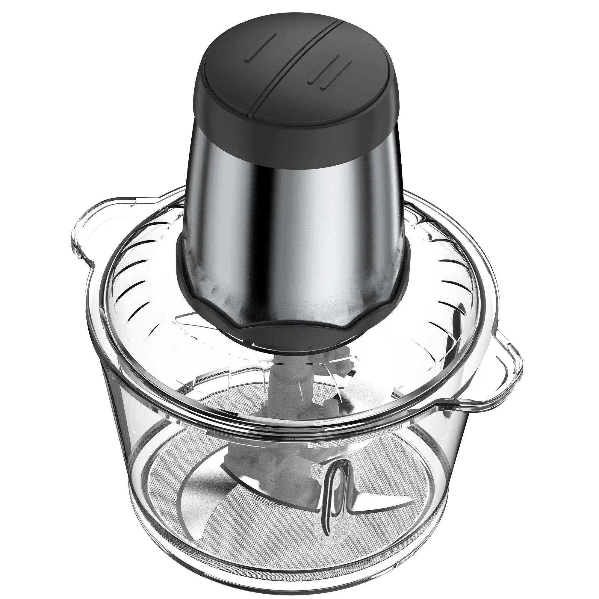 2L Electric Stainless Steel Machine Food Processor Chopper Meat Grinders