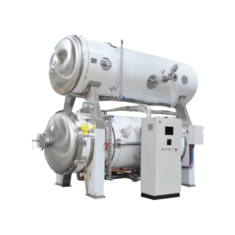 High temperature water soy milk drinks Retort sterilizer Machine