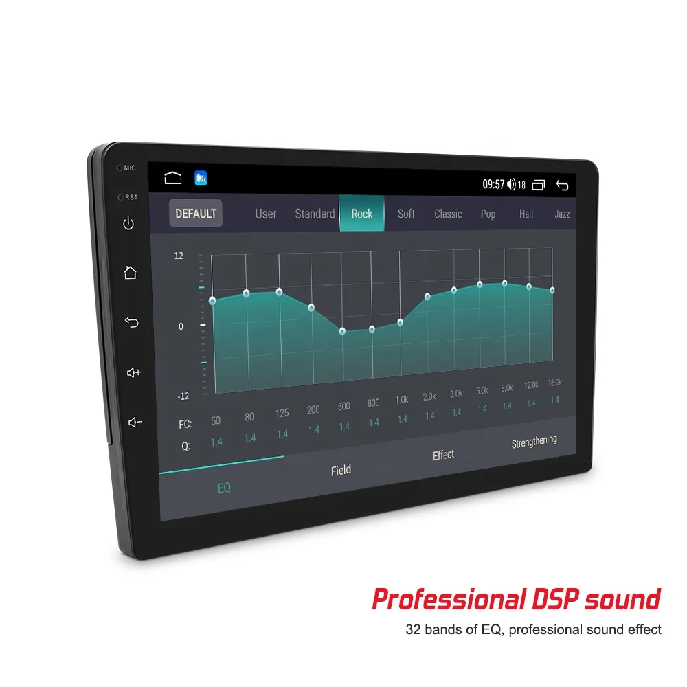 Route 9863 Android 13 Car stereo for 9inch 10inch universal host with wifi 4G DSP Car GPS with carplay