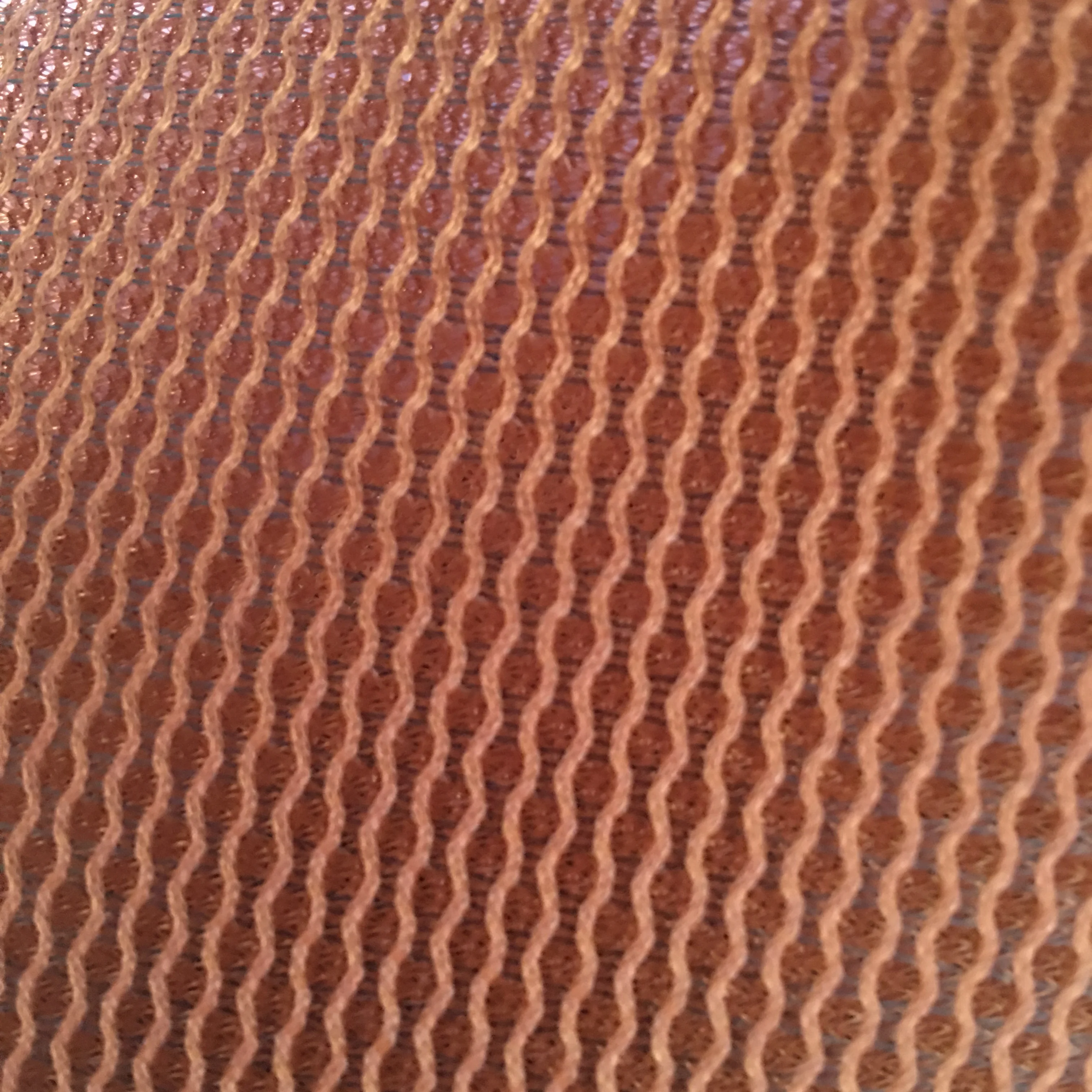 sandwich fabrics 3D spacer 100% polyester air flow layer mesh fabric