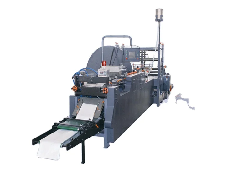 NANJIANG WFD-600 Automatic V Bottom Food kraft paper bag making machine