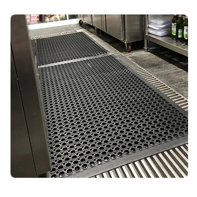 Commercial Grade Grease Resistant Non-Slip Recycle Tyre Floor Mats