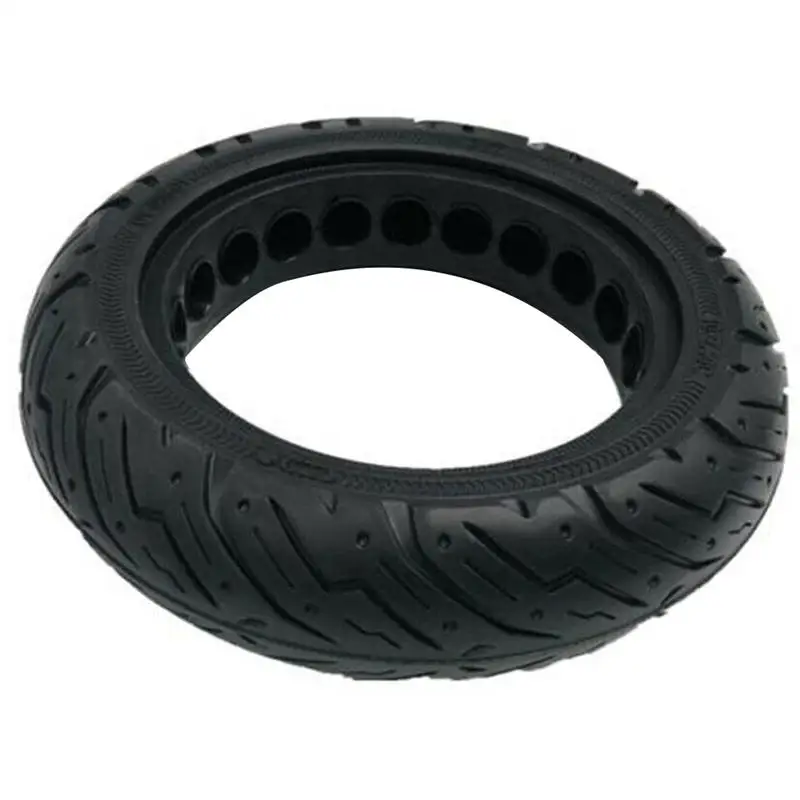 Cheap Price 10 Inch Solid Tire For Max g30 Electric Scooter Solid Hollow Damping Rubber Tyre 10*2.5 Tubeless Tyre