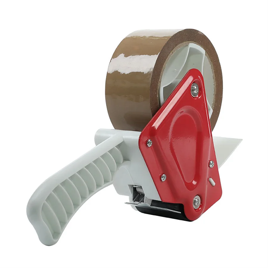 dispenser heavy duty single roll manual plastic bopp sticky 4 inch large custom tape packing print