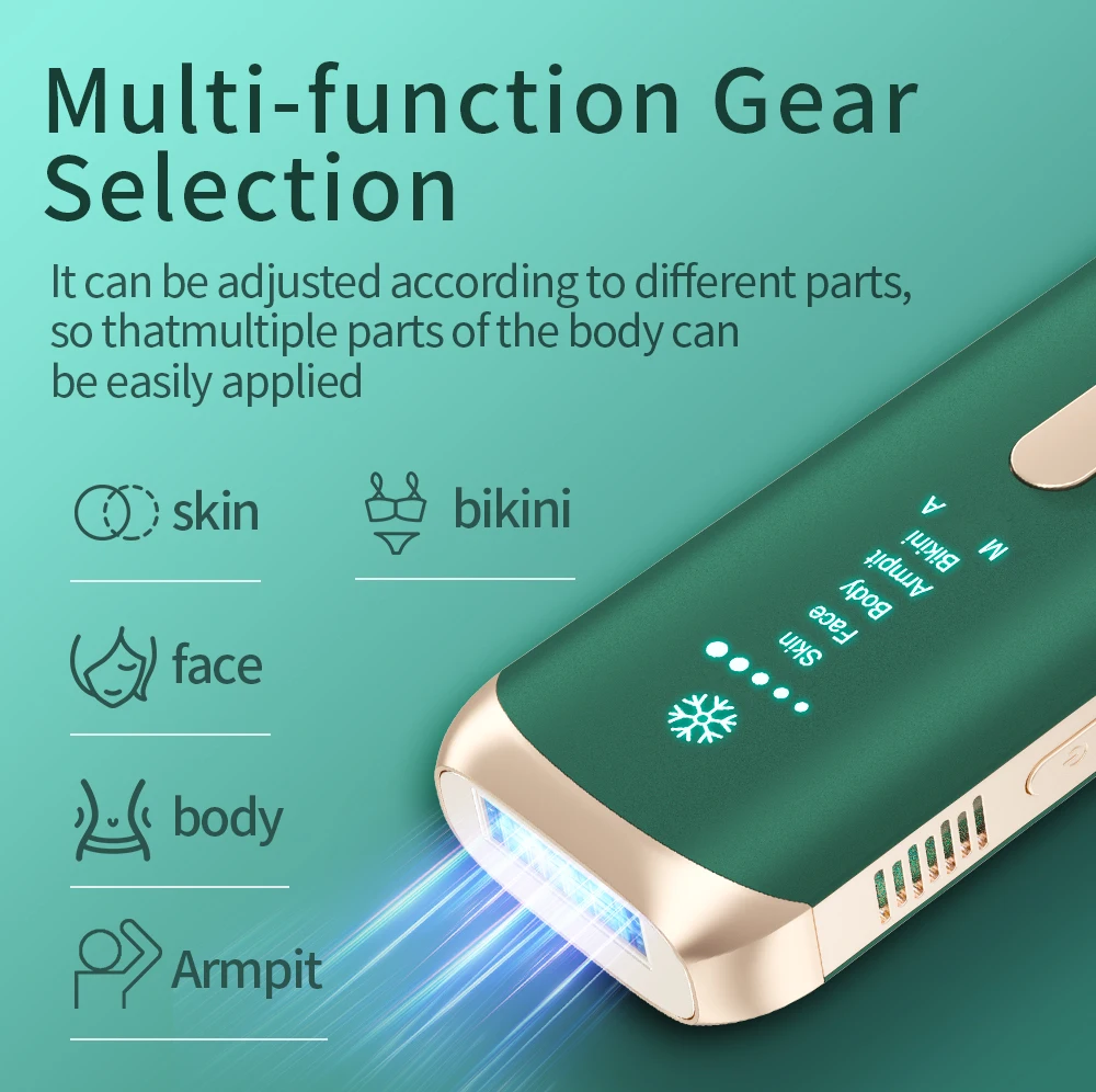 SWIDA USB Powered Home Use IPL Laser Hair Removal Device Most Popular Permanent Painless Ice Cool Technology