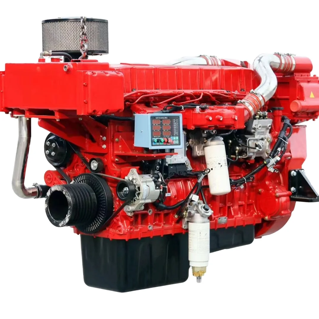 Strong Overall Rigidity 321kW High quality Inboard Boat Diesel Engine