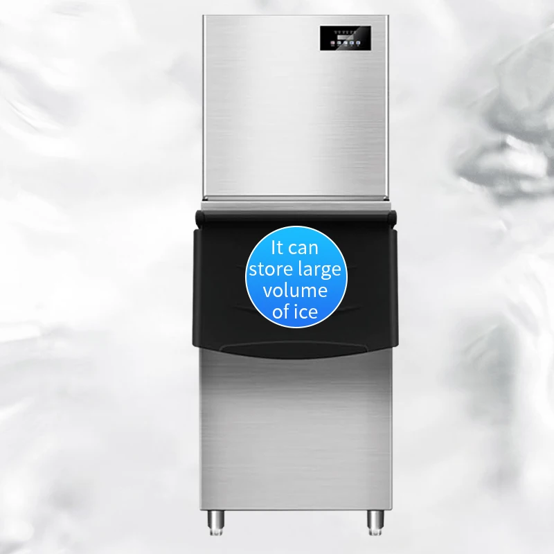 MUXUE commercial Automatic Ice Maker 250kg/24h Cube ice Making Machine small bar Milk Tea shop