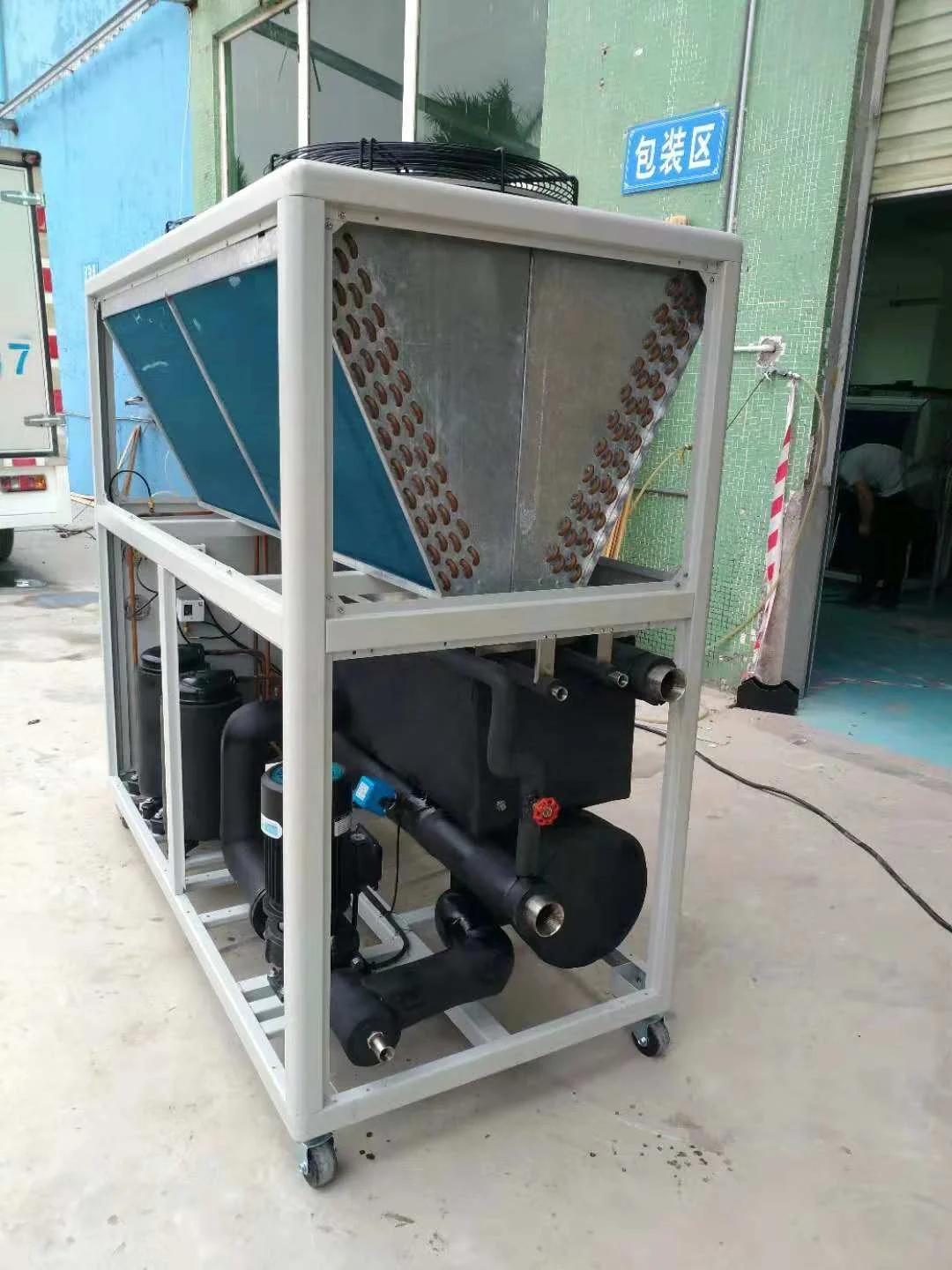 15 Ton 50kw Industrial Air Cooled Water Chiller