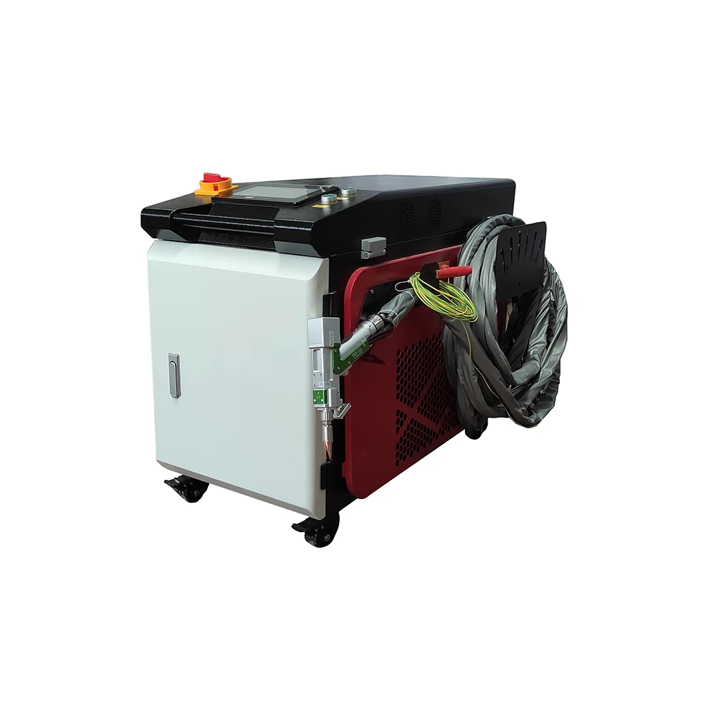 Portable laser cleaner and welder laser cleaning and welding machine rust paint removing metal welding and cutting 3 in 1 laser