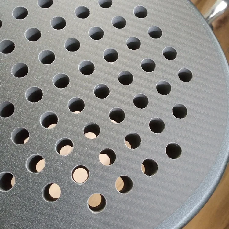 EVA Memory Padel Racket Sports Paddle Tennis Rackets with 3K 12K 18K Carbon Fiber Surface