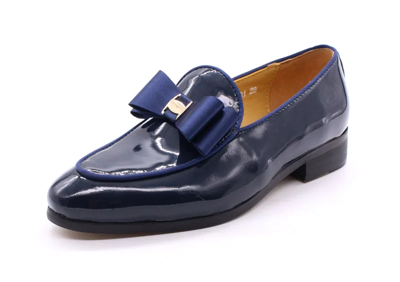 Новый дизайн, вечерние туфли без шнуровки из натуральной кожи для мальчиков, Детские классические туфли