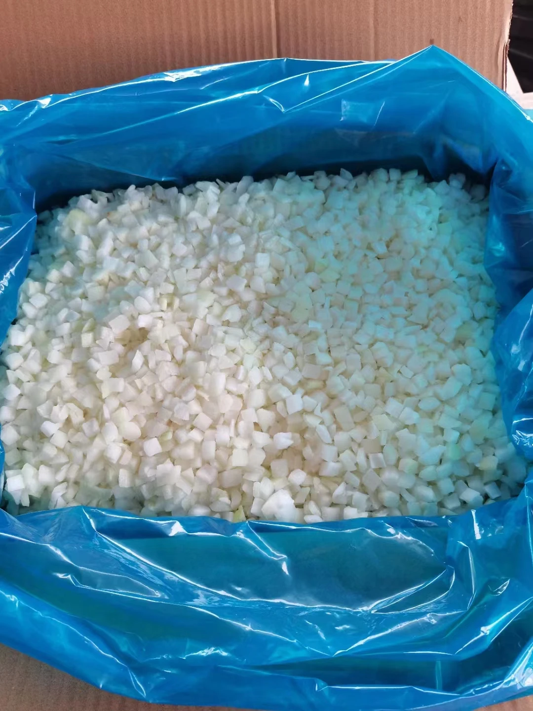 Китайский замороженный Овощной оптом лук нарезанный кубиками
