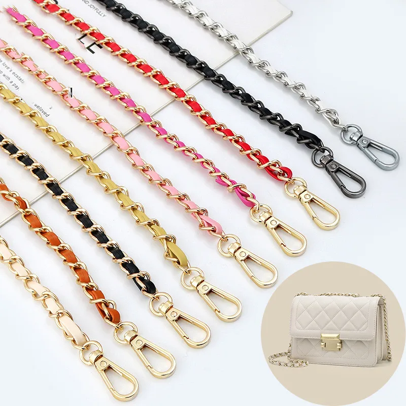 Low Price Handbag DIY Replacement Leather Chain Straps for Shoulder Bags