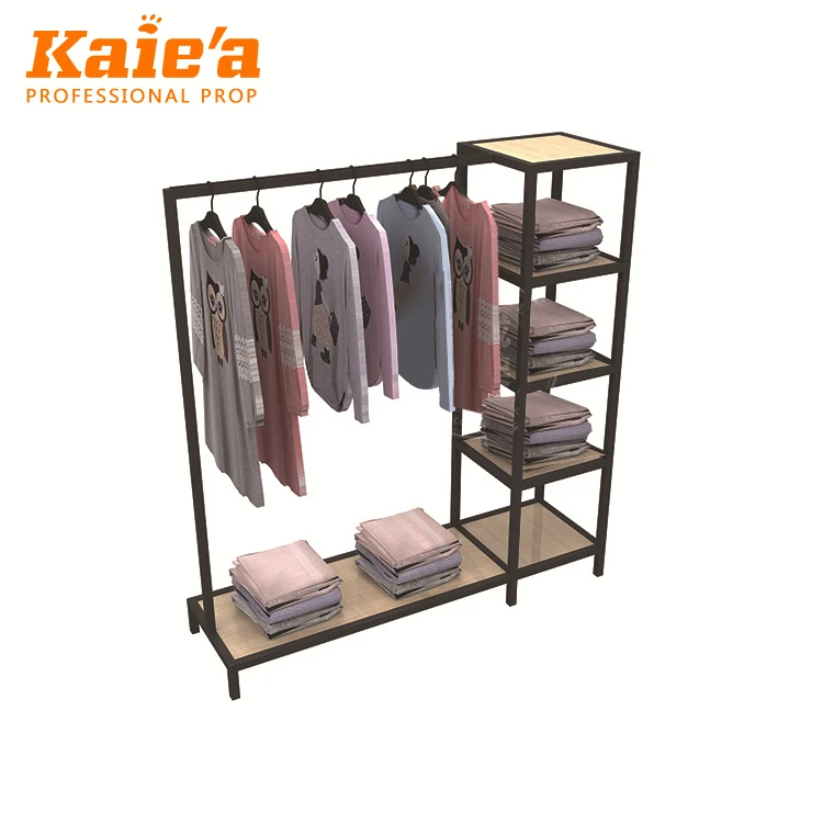 Clothes Shop Customized Clothing Rack For Boutique Garment Rack Stand Clothing Rack For Store