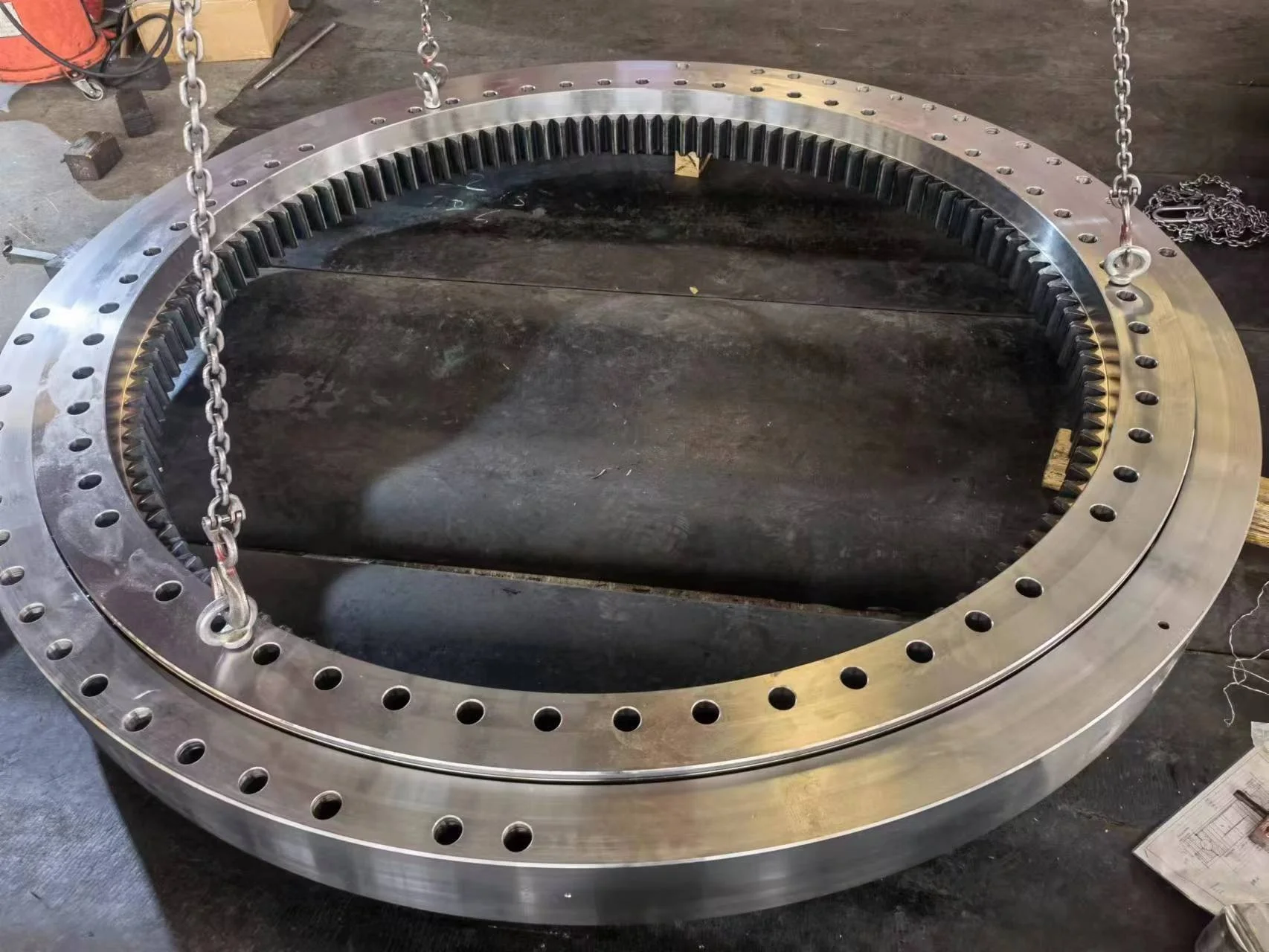 Widely Used Superior Quality Three Row Roller Slew Drive Price Slewing Bearing